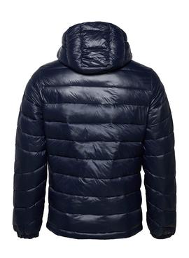 Chaqueta Jack And Jones Laroy Puffer Marino Hombre