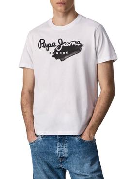 Camiseta Pepe Jeans Terry  Blanco para Hombre