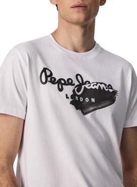 Camiseta Pepe Jeans Terry  Blanco para Hombre