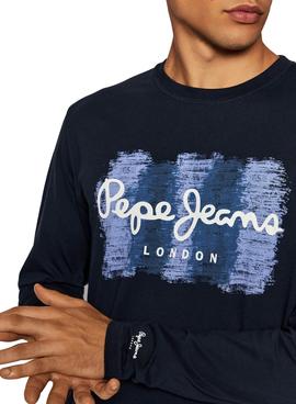 Camiseta Pepe Jeans Sebastian Marino para Hombre