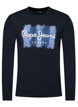 Camiseta Pepe Jeans Sebastian Marino para Hombre