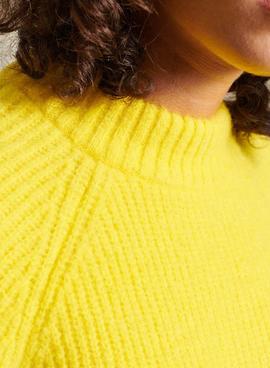 Jersey Superdry Alpaca Blend Crew Amarillo Mujer