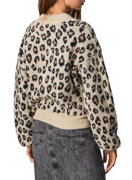 Jersey Pepe Jeans Kate Beige para Mujer