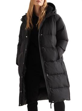 Chaqueta Superdry Studios Longline Duvet Negro