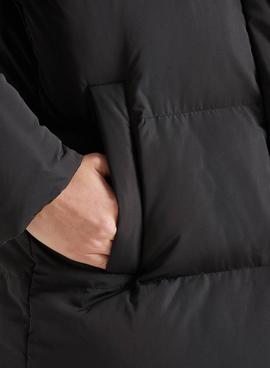 Chaqueta Superdry Studios Longline Duvet Negro