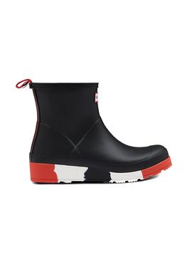 Botas Hunter Play Sht Stripe Negro Para Mujer