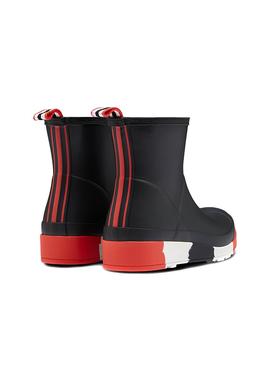 Botas Hunter Play Sht Stripe Negro Para Mujer