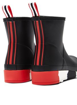 Botas Hunter Play Sht Stripe Negro Para Mujer