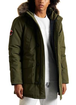 Parka Superdry Everest Verde Para Hombre