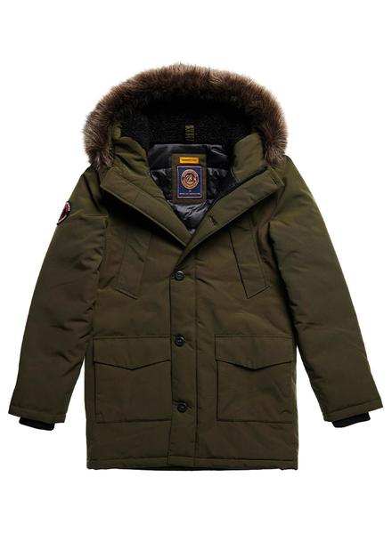 Parka Superdry Everest Verde Kaki Hombre