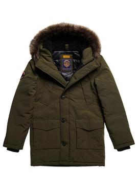 Parka Superdry Everest Verde Para Hombre