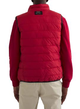 Chaleco Ecoalf Moritz Reversible Rojo 