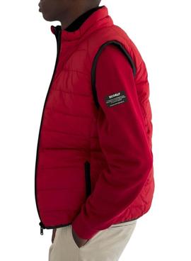 Chaleco Ecoalf Moritz Reversible Rojo 