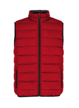 Chaleco Ecoalf Moritz Reversible Rojo 