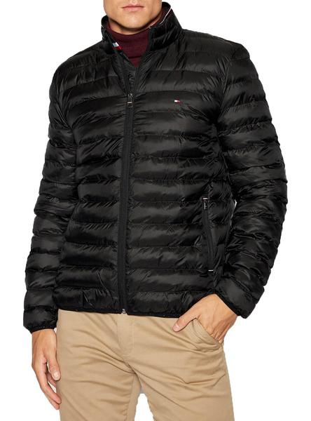 Chaqueta Tommy Hilfiger Core Negro Para Hombre