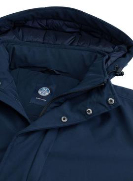 Parka North Sails Varberg Azul para Hombre