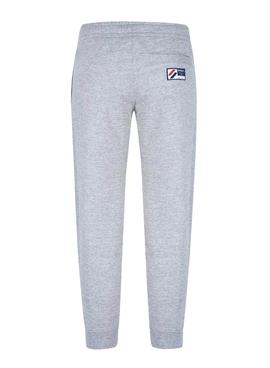 Pantalon Superdry Code Essential Jogger Gris