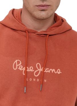 Sudadera Pepe Jeans Dariel Naranja para Hombre