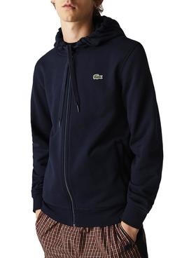 Chaqueta lacoste Sport Hoodie Marino para Hombre