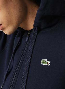 Chaqueta lacoste Sport Hoodie Marino para Hombre