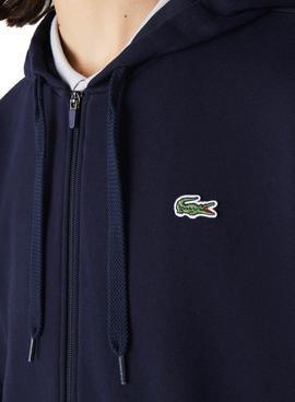 Chaqueta lacoste Sport Hoodie Marino para Hombre