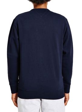 Sudadera Tommy Jeans Entry Graphic Marino Hombre