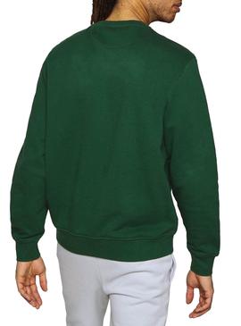 Sudadera Lacoste Basic Logo Verde para Hombre