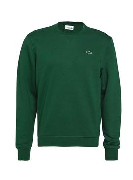 Sudadera Lacoste Basic Logo Verde para Hombre