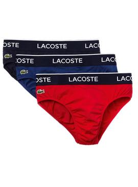 Calzoncillos Lacoste Slip Tricolor para Hombre