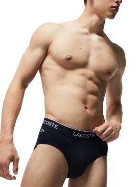 Calzoncillos Lacoste Slip Tricolor para Hombre
