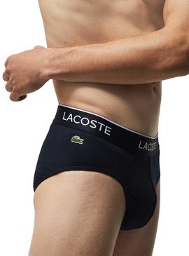 Calzoncillos Lacoste Slip Tricolor para Hombre