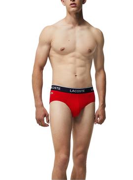 Calzoncillos Lacoste Slip Tricolor para Hombre