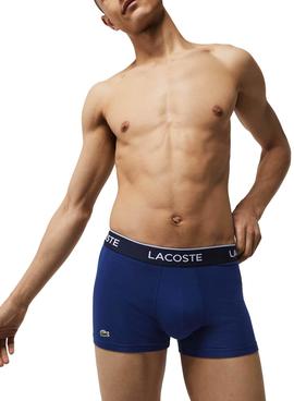 Pack 3 Calzoncillos Lacoste Boxer Para Hombre