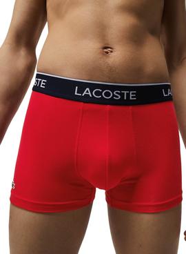 Pack 3 Calzoncillos Lacoste Boxer Para Hombre