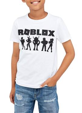 Camiseta Name It Roblox Nash Blanco para Niño
