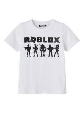 Camiseta Name It Roblox Nash Blanco para Niño