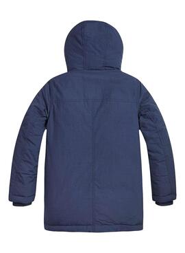 Parka Tommy Hilfiger Essential Azulon  para Niño