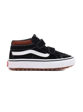 Zapatillas Vans Sk8 Mid Reissue Negro para Kids