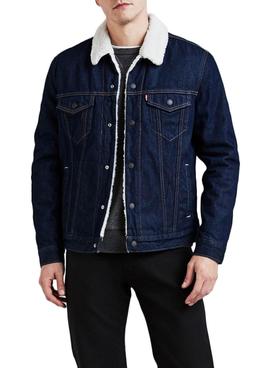 Cazadora Levis Type 3 Sherpa Denim para Hombre