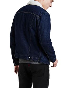 Cazadora Levis Type 3 Sherpa Denim para Hombre