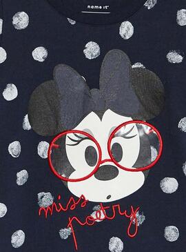 Camiseta Name It Minnie Marino