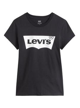 Camiseta Levis The Perfect Rainbow Negro Mujer