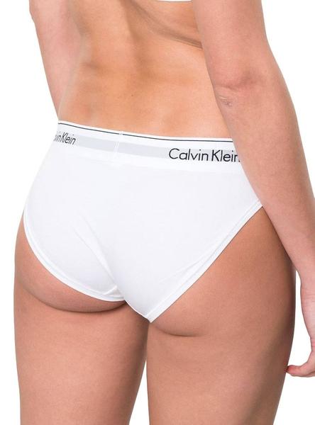 Braga Calvin Bikini Blanco Mujer