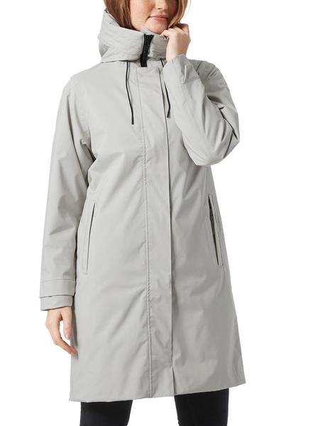 Chaqueta Helly Hansen Victoria Ins Rain Gris Mujer