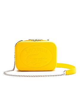 Bolso Lacoste Crossover Bag Genet Amarillo Mujer