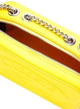 Bolso Lacoste Crossover Bag Genet Amarillo Mujer