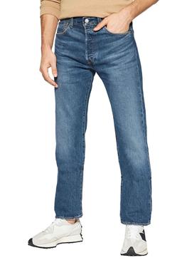 Pantalon Vaquero Levis 501 Original Azul Hombre