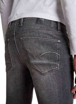 Pantalon Vaquero G-Star Revend Skinny Gris Hombre