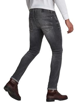 Pantalon Vaquero G-Star Revend Skinny Gris Hombre