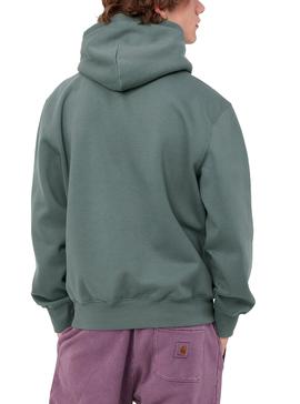 Sudadera Carhartt Hooded Verde para Hombre